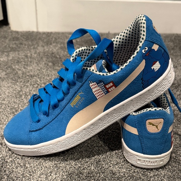 Puma Cookie Monster sneakers big Kids size 7. Brand New no tags no box.